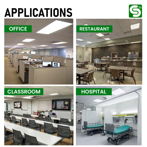 2x2 Motion Sensor Panel Light 40W - Image 3