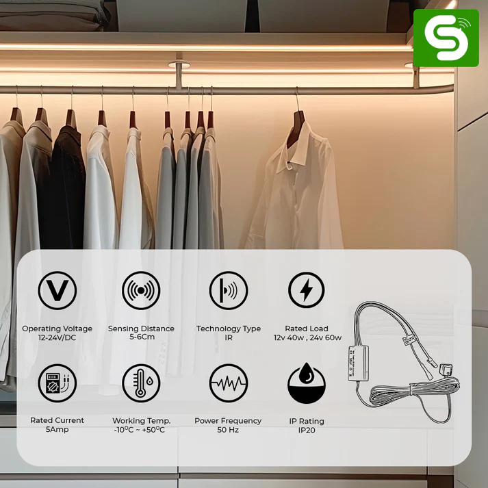 Cabinet Sensor Single Door ESY-M22 - Image 2
