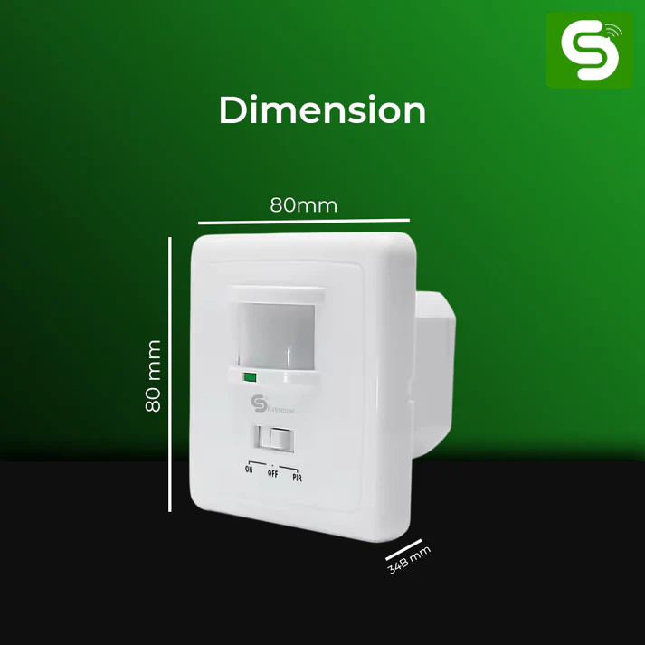 Concealed Wall Mount PIR 160° ESY-P14 - Image 3