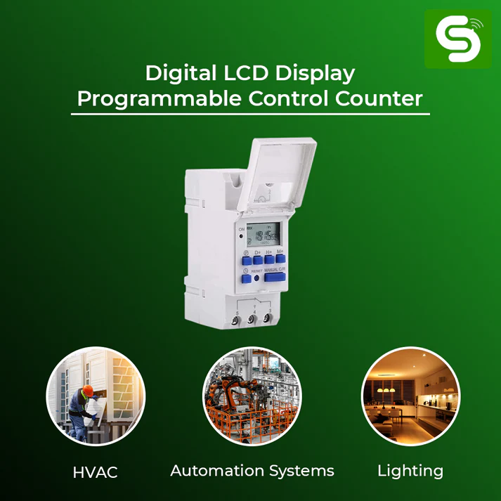 Digital LCD Timer Relay DIN Rail ESY-TC32 - Image 5