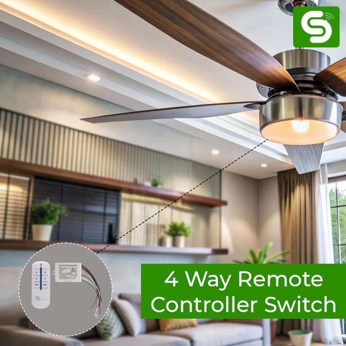 4-Way Remote Control Switch ESY-TC35 - Image 4