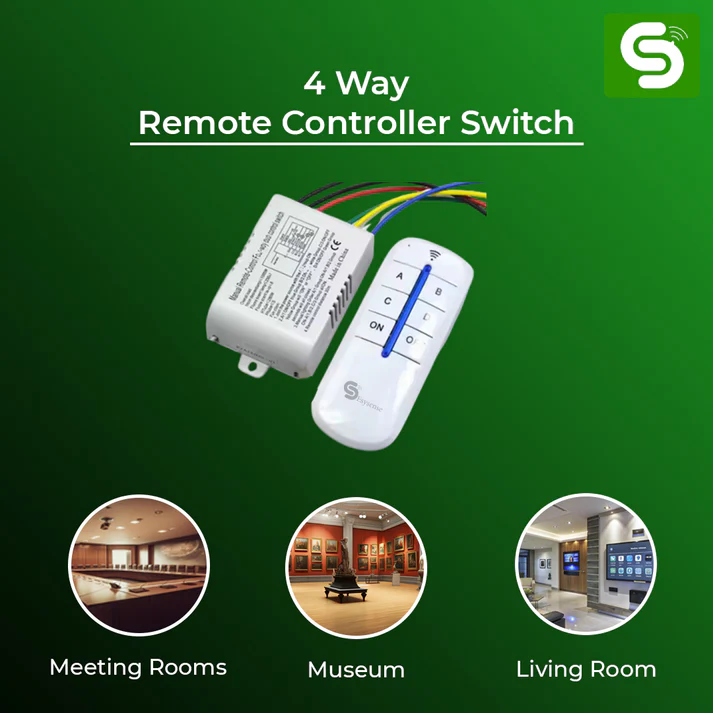 4-Way Remote Control Switch ESY-TC35 - Image 6