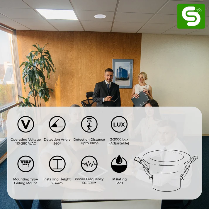 Human Presence Sensor 10m Detection - Image 2