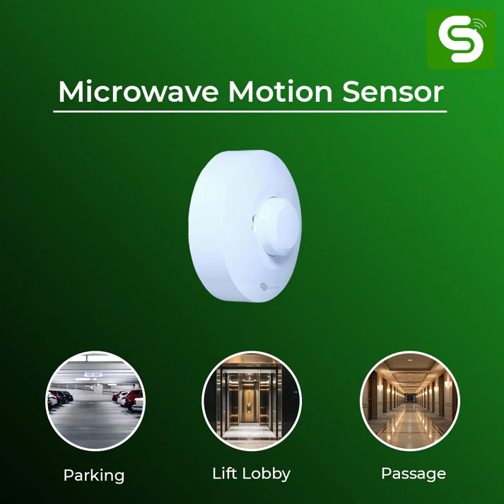 Microwave Motion Sensor 360° Adjustable ESY-M03 - Image 5
