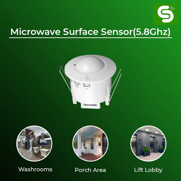 Microwave Motion Sensor 360° Recessed ESY-M30 - Image 4