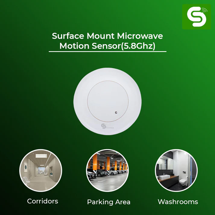 Microwave Motion Sensor 360° Surface Mount ESY-M25 - Image 5