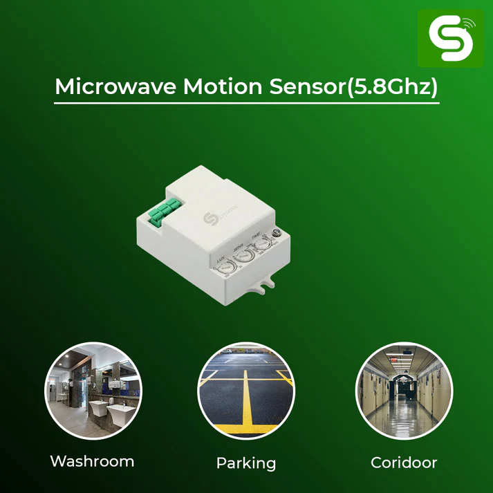 Microwave Motion Sensor 180Â°/360Â° ESY-M11 - Image 5