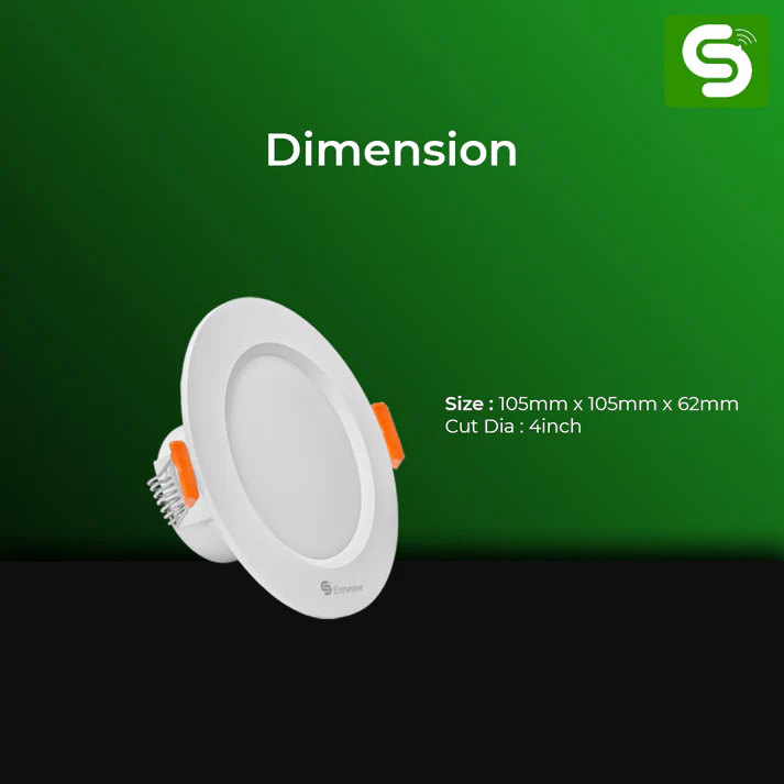 Motion Sensor Concealed Downlight 10W Day/Night - Image 3