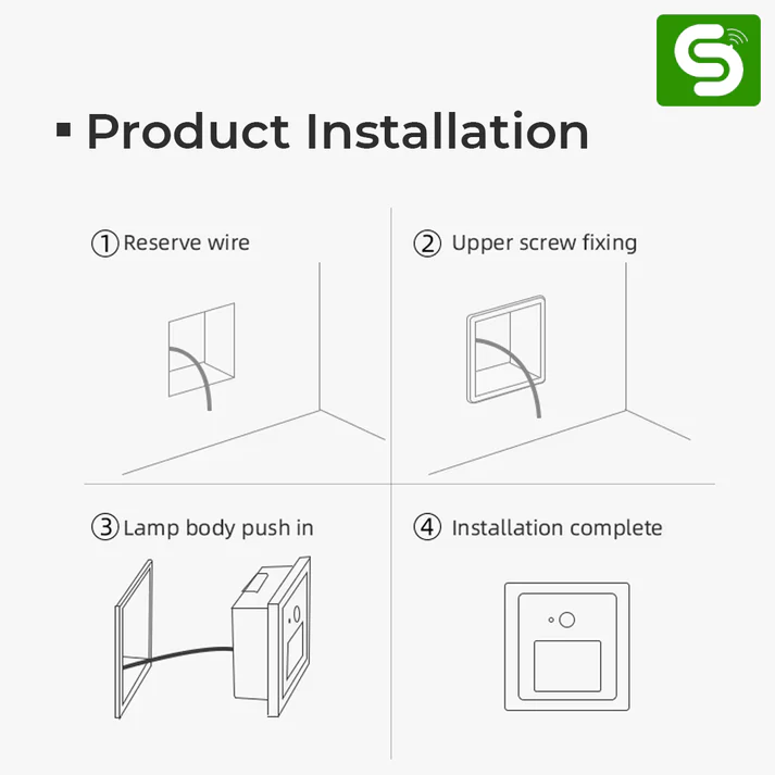 Motion Sensor Footlight PIR 3W - Image 4