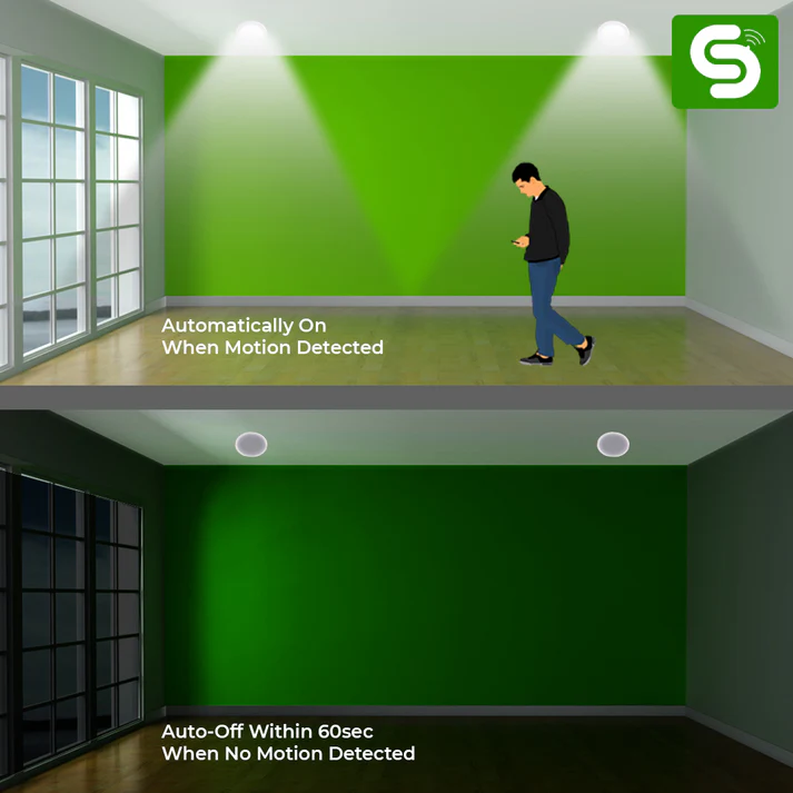 Motion Sensor Round Panel Light 15W Dimmable - Image 4