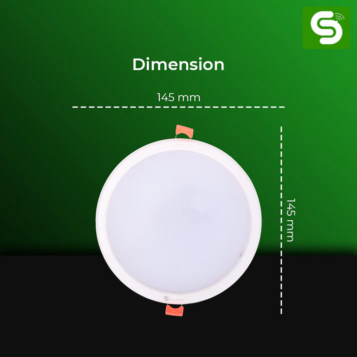Motion Sensor Round Panel Light 15W Dimmable - Image 3