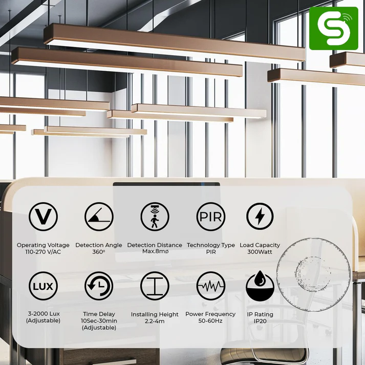 Occupancy Presence Sensor 360° ESY-P13 - Image 2