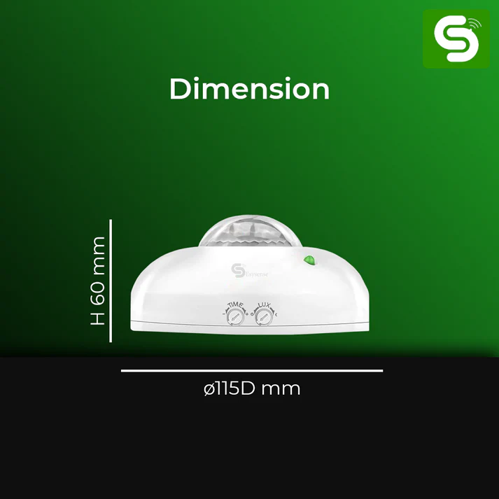 360° Ceiling-Mount PIR Motion Sensor P32 - Image 3