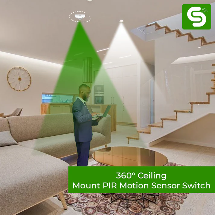 360° Ceiling-Mount PIR Motion Sensor P32 - Image 4