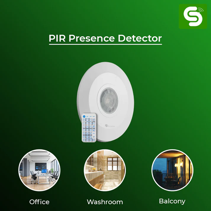 PIR Presence Sensor Indoor with Remote ESY-P24 - Image 4
