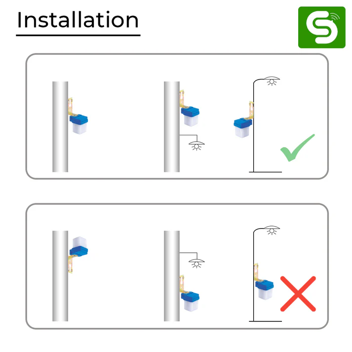 Pole Mount Auto Day/Night Photocell 6A - Image 4