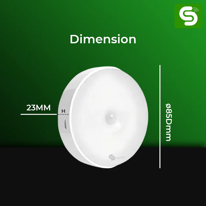 Rechargeable Motion Sensor Light USB 180° - Image 3