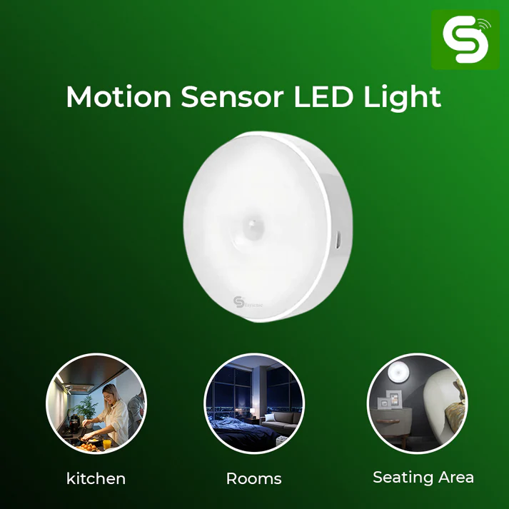Rechargeable Motion Sensor Light USB 180° - Image 5