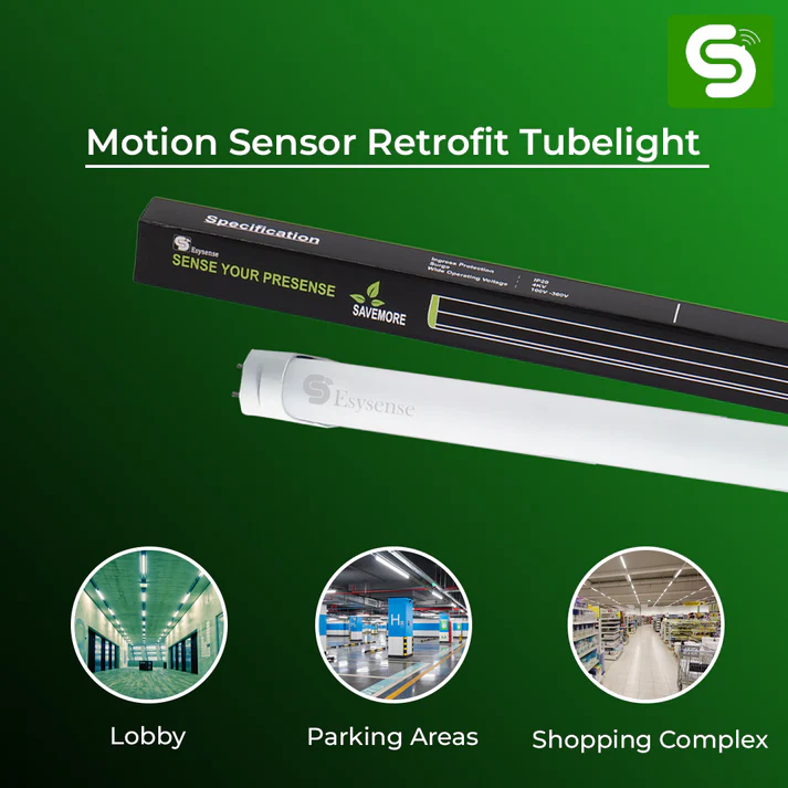 Retrofit Motion Sensor Tubelight 18W Dimmable - Image 5