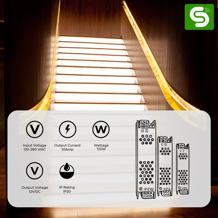 Step Staircase Controller Sensor Kit 8 Strips - Image 2