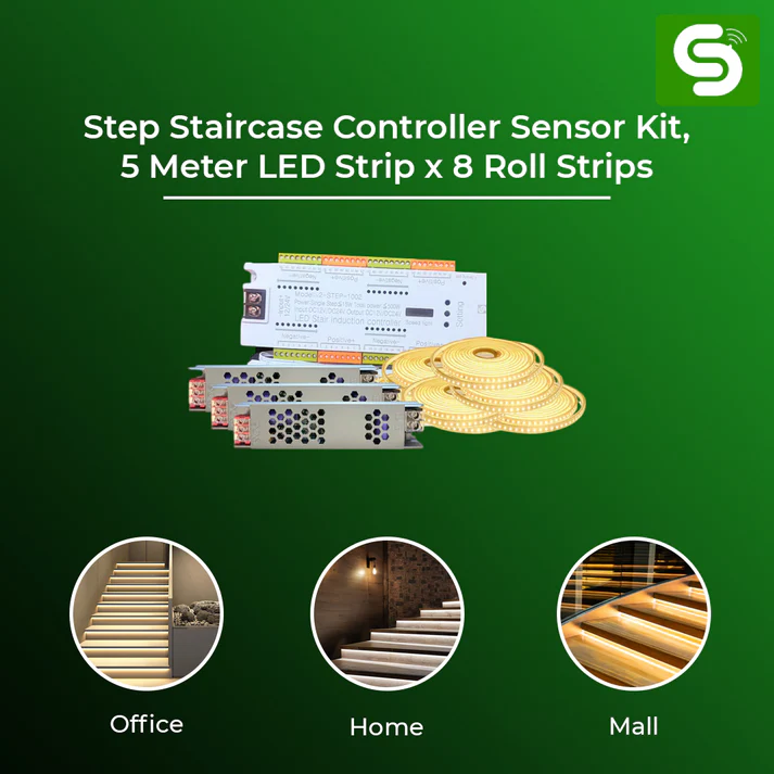 Step Staircase Controller Sensor Kit 8 Strips - Image 6