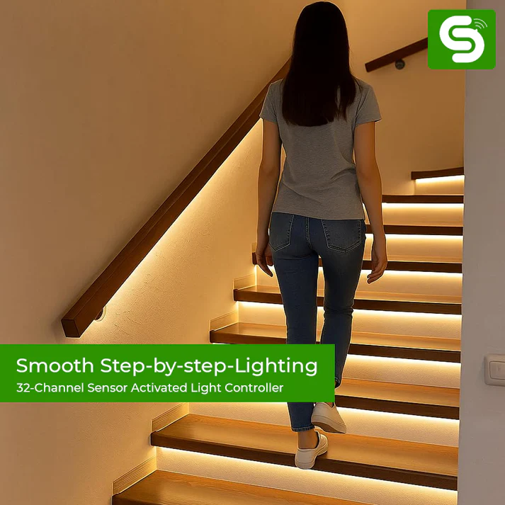 Step Staircase Controller Sensor Kit 8 Strips - Image 7