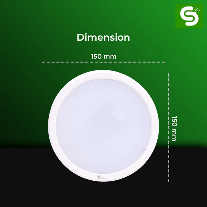 Surface Mount Round Panel Light 15W Dimmable - Image 3