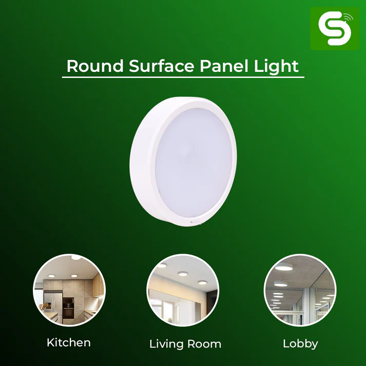 Surface Mount Round Panel Light 15W On/Off - Image 5