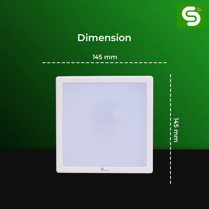 Surface Mount Square Panel Light 15W Dimmable - Image 3